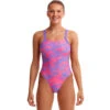 Funkita - Sunset Swirl - Ladies Brace Free One Piece -Funkita Swimsuit Discount Store funkita sunset swirl ladies brace free one piece 1