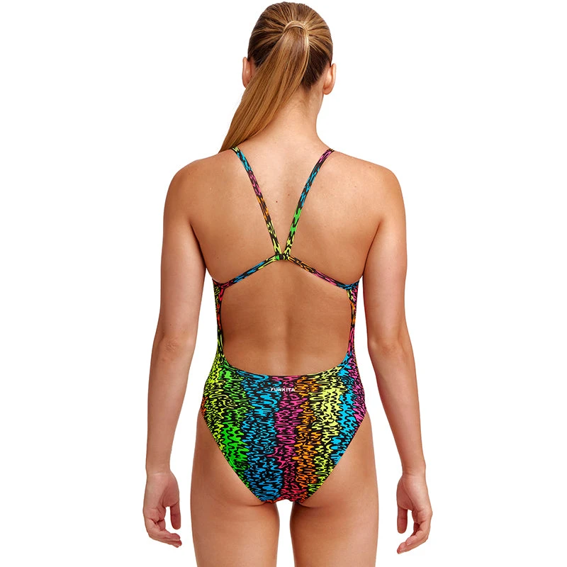 Funkita - Sunset West - Girls Eco Single Strap One Piece 5 Funkita - Sunset West - Girls Eco Single Strap One Piece - Image 3