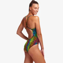 Funkita - Sunset West - Ladies Eco Single Strap One Piece -Funkita Swimsuit Discount Store funkita sunset west ladies eco single strap one piece 4