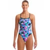 Funkita - Swan Around - Ladies Eco Single Strength One Piece -Funkita Swimsuit Discount Store funkita swan around ladies eco single strength one piece 1