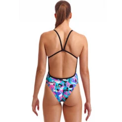 Funkita - Swan Around - Ladies Eco Single Strength One Piece -Funkita Swimsuit Discount Store funkita swan around ladies eco single strength one piece 3