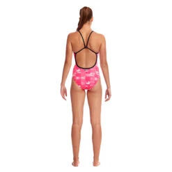 Funkita - Swan Lake - Ladies Single Strap One Piece -Funkita Swimsuit Discount Store funkita swan lake ladies single strap one piece 3