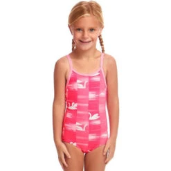 Funkita - Swan Lake - Toddler Girls Printed One Piece