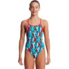 Funkita - Swim Squad - Girls Diamond Back One Piece -Funkita Swimsuit Discount Store funkita swim squad girls diamond back one piece 1