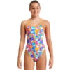 Funkita - Swim Swan - Girls Eco Single Strap One Piece 2 Funkita - Swim Swan - Girls Eco Single Strap One Piece -Funkita Swimsuit Discount Store funkita swim swan girls eco single strap one piece 1
