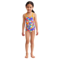 Funkita - Swim Swan - Toddler Girl's Eco Printed One Piece -Funkita Swimsuit Discount Store funkita swim swan toddler girls eco printed one piece 4