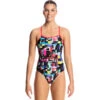 Funkita - Test Signal - Ladies Single Strap One Piece 2 Funkita - Test Signal - Ladies Single Strap One Piece -Funkita Swimsuit Discount Store funkita test signal single strap ladies swimsuit 1