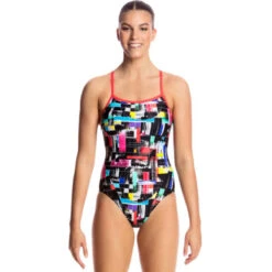 Funkita - Test Signal - Ladies Single Strap One Piece