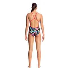 Funkita - Test Signal - Ladies Single Strap One Piece -Funkita Swimsuit Discount Store funkita test signal single strap ladies swimsuit 3