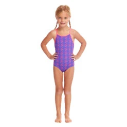 Funkita - Tetris Time - Toddler Girl's Printed One Piece 11 Funkita - Tetris Time - Toddler Girl's Printed One Piece -Funkita Swimsuit Discount Store funkita tetris time toddler girls printed one piece 5