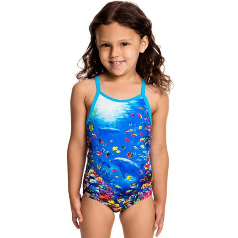 Funkita - Fantasy Reef - Toddelrs Printed One Piece 3 Funkita - Fantasy Reef - Toddelrs Printed One Piece