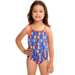 Funkita - Colour Eclipse - Toddlers Printed One Piece -Funkita Swimsuit Discount Store funkita toddler swimwear colour eclipse one piece 3