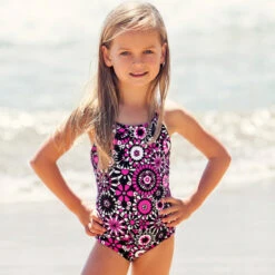 Funkita - Petals Of Paris - Toddlers Girls One Piece -Funkita Swimsuit Discount Store funkita toddler swimwear petals of paris one piece 3