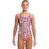 Funkita - Top Spot - Girls Diamond Back One Piece -Funkita Swimsuit Discount Store funkita top spot girls diamond back one piece 1