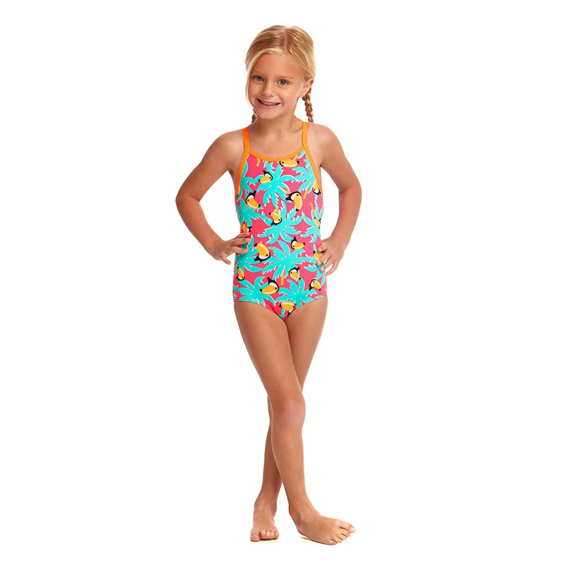 Funkita - Toucan Tango - Toddler Girls Eco One Piece 7 Funkita - Toucan Tango - Toddler Girls Eco One Piece - Image 5