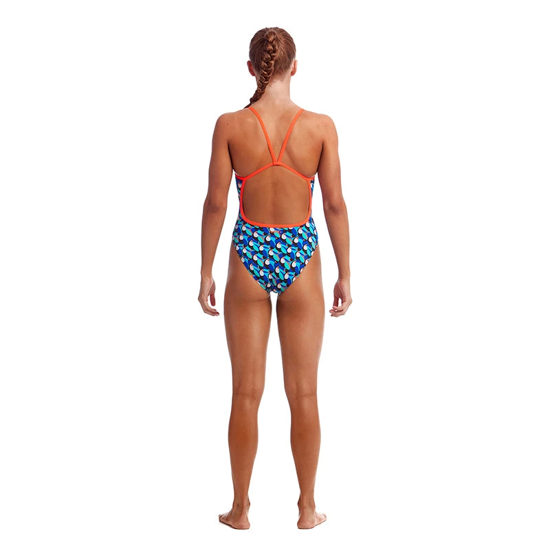 Funkita - Touche - Girls Eco Single Strap One Piece 5 Funkita - Touche - Girls Eco Single Strap One Piece - Image 3