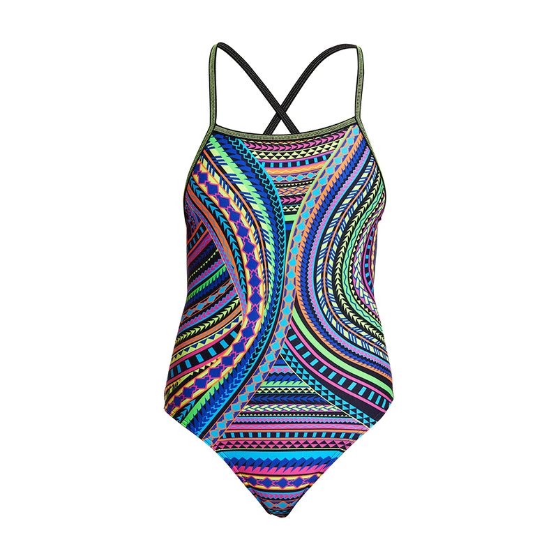 Funkita - Tribal Revival - Girls Strapped In One Piece 4 Funkita - Tribal Revival - Girls Strapped In One Piece - Image 2