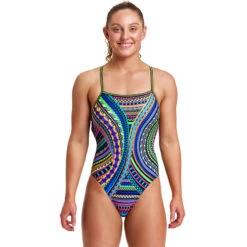 Funkita - Tribal Revival - Ladies Strapped In One Piece