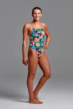 Funkita - Tropic Rocket - Ladies Tie Me Tight One Piece -Funkita Swimsuit Discount Store funkita tropic rocket ladies tie me tight one piece 4