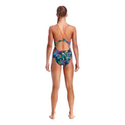 Funkita - Tropic Tag - Girls Diamond Back One Piece -Funkita Swimsuit Discount Store funkita tropic tag girls diamond back one piece swimsuit 3