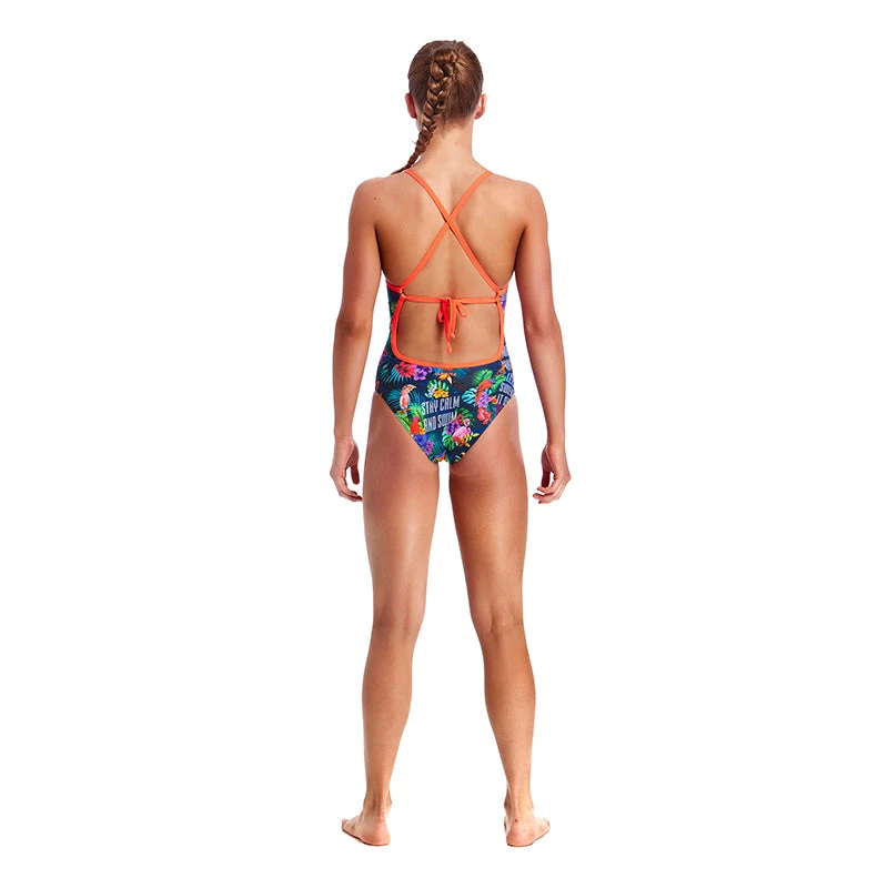 Funkita - Tropic Tag - Girls Tie Me Tight One Piece 5 Funkita - Tropic Tag - Girls Tie Me Tight One Piece - Image 3