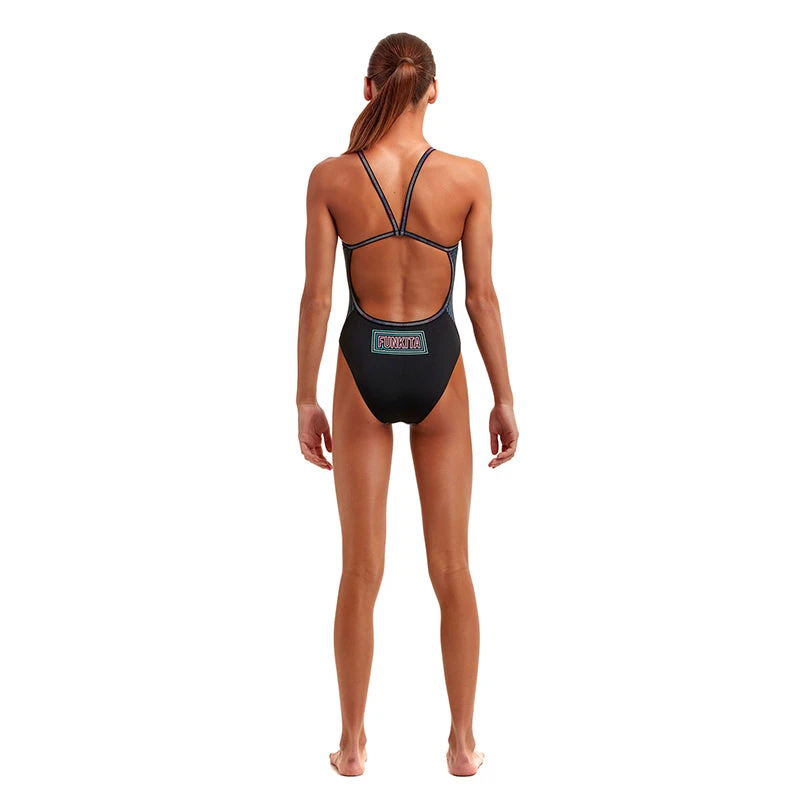 Funkita - Use Your Illusion - Girls Single Strap One Piece 5 Funkita - Use Your Illusion - Girls Single Strap One Piece - Image 3