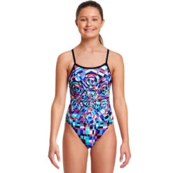 Funkita - Video Star - Girls Single Strap One Piece