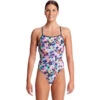 Funkita - Water Garden - Ladies Strapped In One Piece 1 Funkita - Water Garden - Ladies Strapped In One Piece -Funkita Swimsuit Discount Store funkita water garden ladies strapped in one piece 1