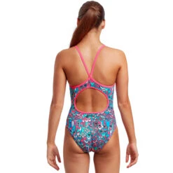 Funkita - West Wing - Girls Diamond Back One Piece -Funkita Swimsuit Discount Store funkita west wing girls diamond back one piece 3