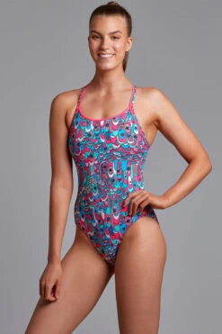 Funkita - West Wing - Ladies Diamond Back One Piece -Funkita Swimsuit Discount Store funkita west wing ladies diamond back one piece 4
