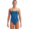 Funkita - Wild Hide - Girls Diamond Back One Piece
