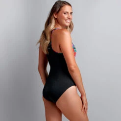 Funkita - Wild Roses Grow - Ladies Locked In Lucy One Piece -Funkita Swimsuit Discount Store funkita wild roses grow ladies locked in lucy one piece 6