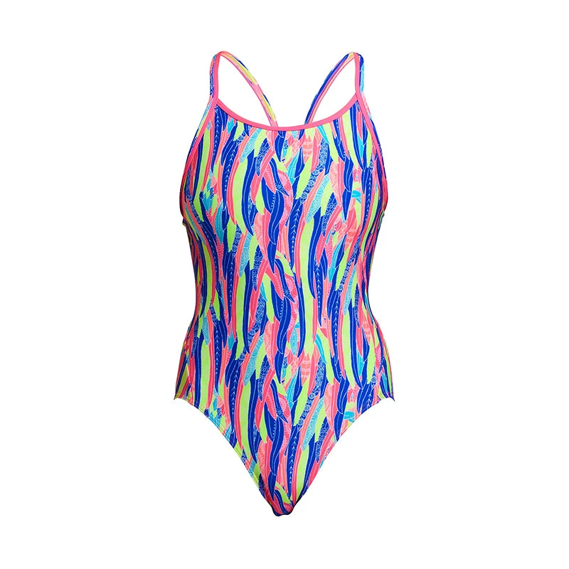 Funkita - Wing Tips - Ladies Eco Diamond Back One Piece 4 Funkita - Wing Tips - Ladies Eco Diamond Back One Piece - Image 2