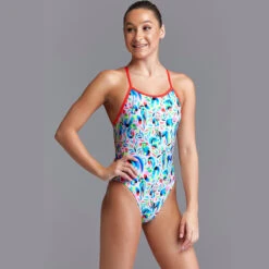 Funkita - Winter Woolies - Girls Eco Single Strap One Piece -Funkita Swimsuit Discount Store funkita winter woolies girls eco single strap one piece 5