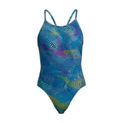 Funkita - Wires Crossed - Girls Diamond Back One Piece 8 Funkita - Wires Crossed - Girls Diamond Back One Piece -Funkita Swimsuit Discount Store funkita wires crossed girls diamond back one piece 2