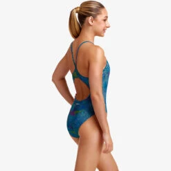 Funkita - Wires Crossed - Girls Diamond Back One Piece 10 Funkita - Wires Crossed - Girls Diamond Back One Piece -Funkita Swimsuit Discount Store funkita wires crossed girls diamond back one piece 4