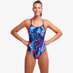 Funkita - Zee Bra - Ladies Diamond Back One Piece 13 Funkita - Zee Bra - Ladies Diamond Back One Piece -Funkita Swimsuit Discount Store funkita zee bra ladies diamond back one piece 5