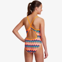 Funkita - Ziggy Pop - Girls Diamond Back One Piece -Funkita Swimsuit Discount Store funkita ziggy pop girls diamond back one piece 4