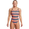 Funkita - Ziggy Pop - Ladies Diamond Back One Piece 2 Funkita - Ziggy Pop - Ladies Diamond Back One Piece -Funkita Swimsuit Discount Store funkita ziggy pop ladies diamond back one piece 1
