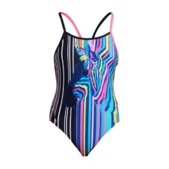 Funkita - Zorse Code - Girls Diamond Back One Piece -Funkita Swimsuit Discount Store funkita zorse code girls diamond back one piece 2